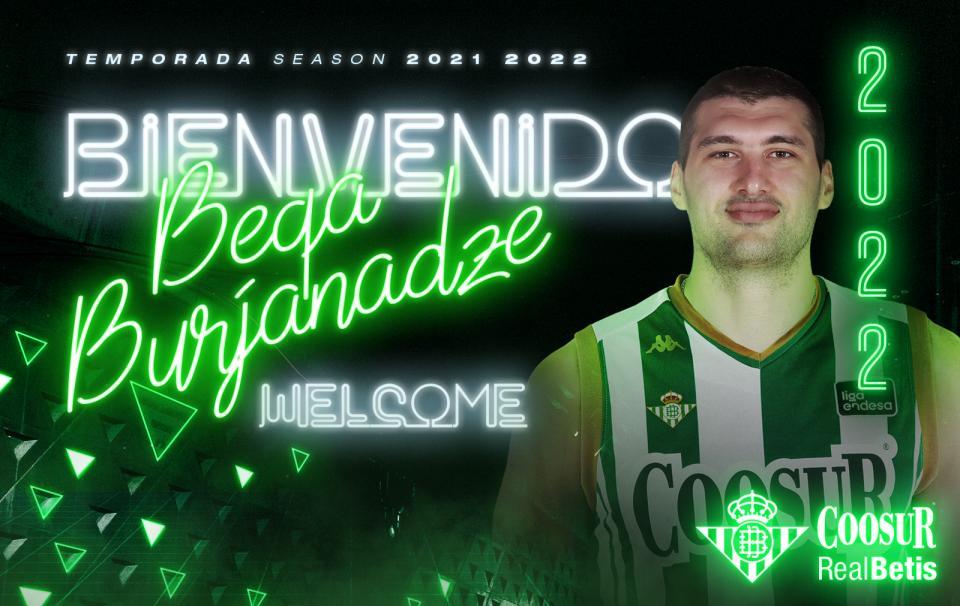 El Coosur Real Betis llega a un principio de acuerdo con el jugador Beqa Burjanadze