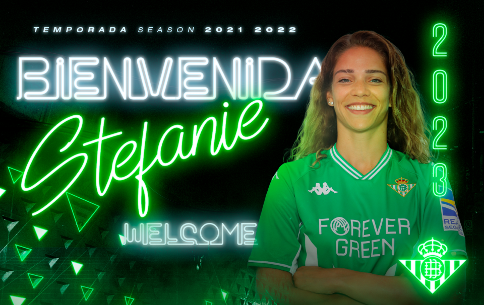 Stefanie Da Eira, nuevo fichaje del Real Betis Féminas para las próximas dos temporadas