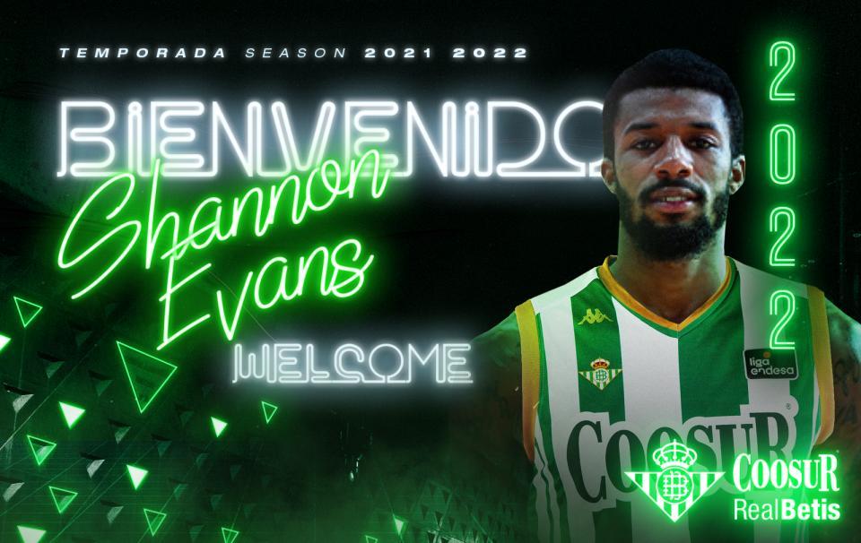 Acuerdo para la incorporación del base estadounidense Shannon Evans 