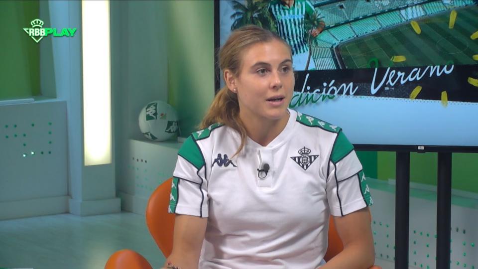 Catalina Pérez: "Siento al Betis como una gran familia, me siento muy bien acogida"