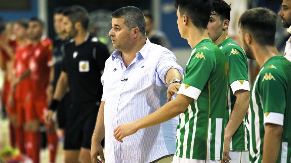 Sergio Barroso comunica su decisión de no continuar en el filial del Real Betis Futsal