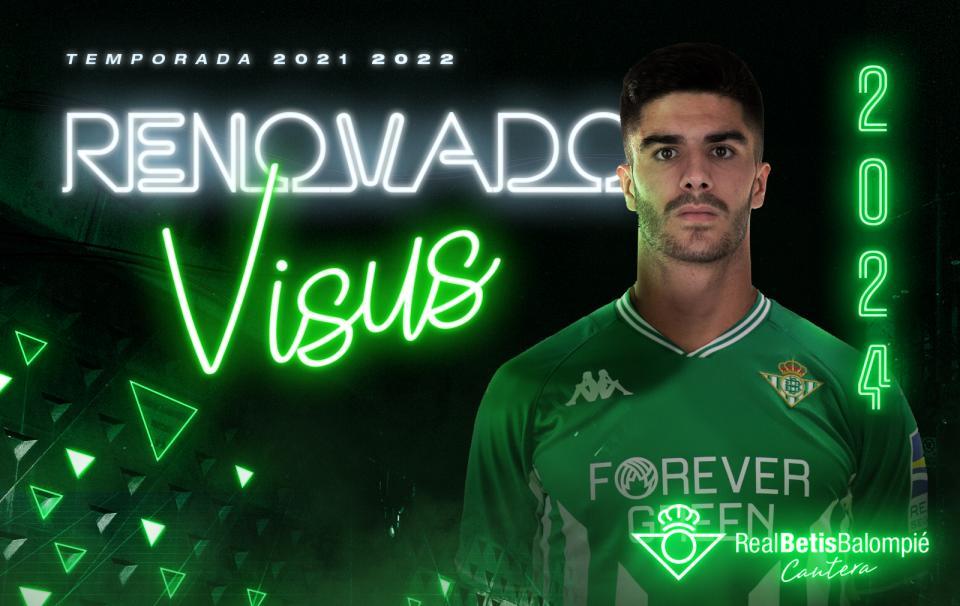 El Real Betis renueva a Visus hasta 2024