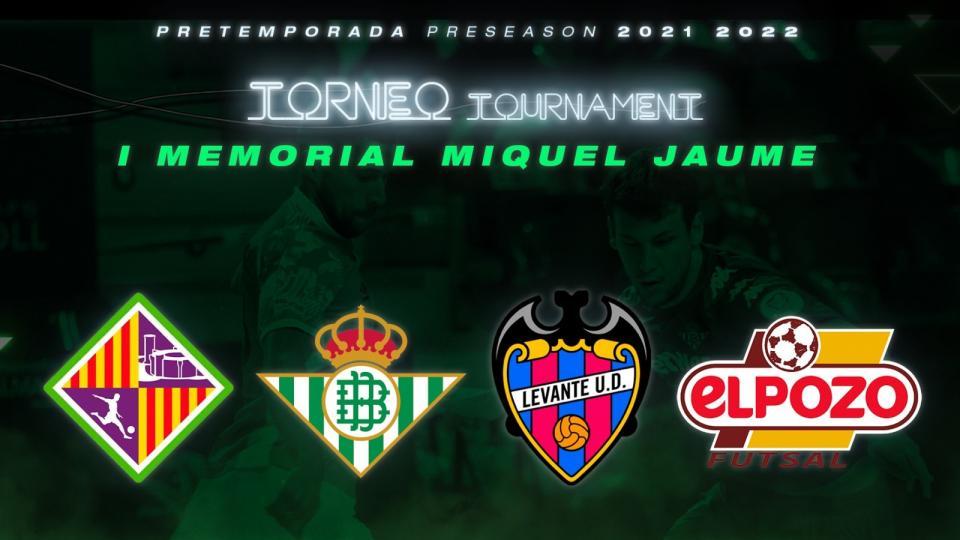 El Real Betis Futsal participará en el I Memorial Miquel Jaume