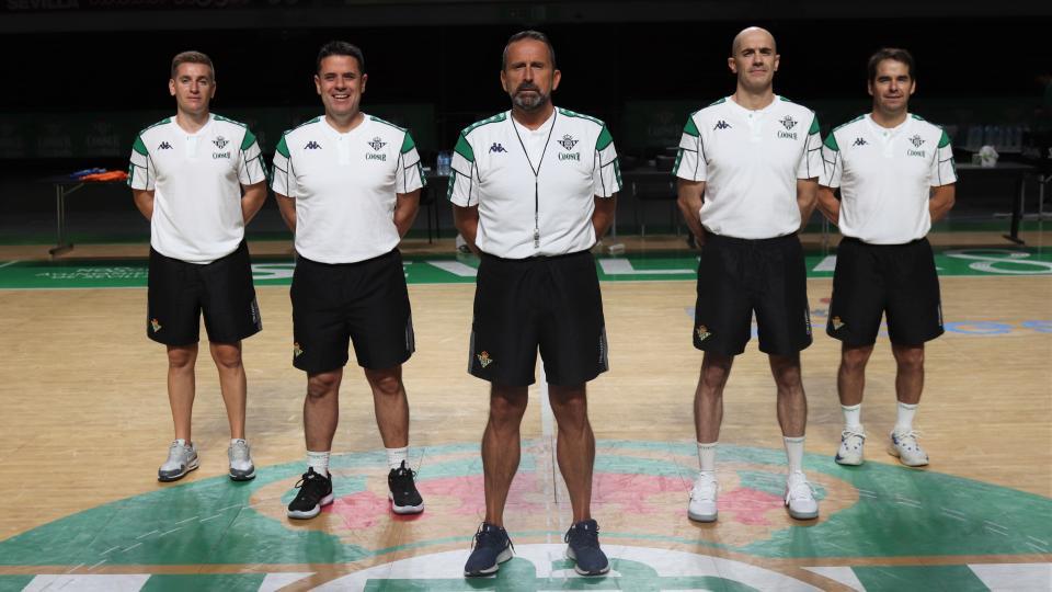 Cuerpo técnico del Coosur Real Betis para la temporada 2021/22