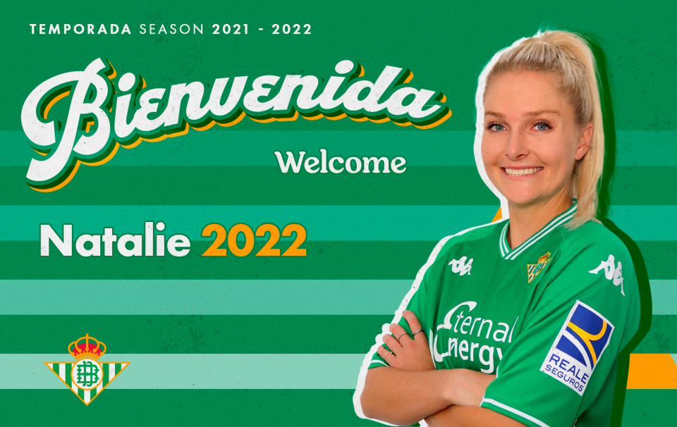 El Real Betis Féminas acuerda la incorporación de la central Natalie Jacobs