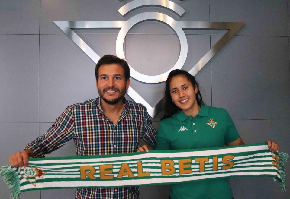 Pierina Núñez, nueva incorporación para el filial del Real Betis Féminas
