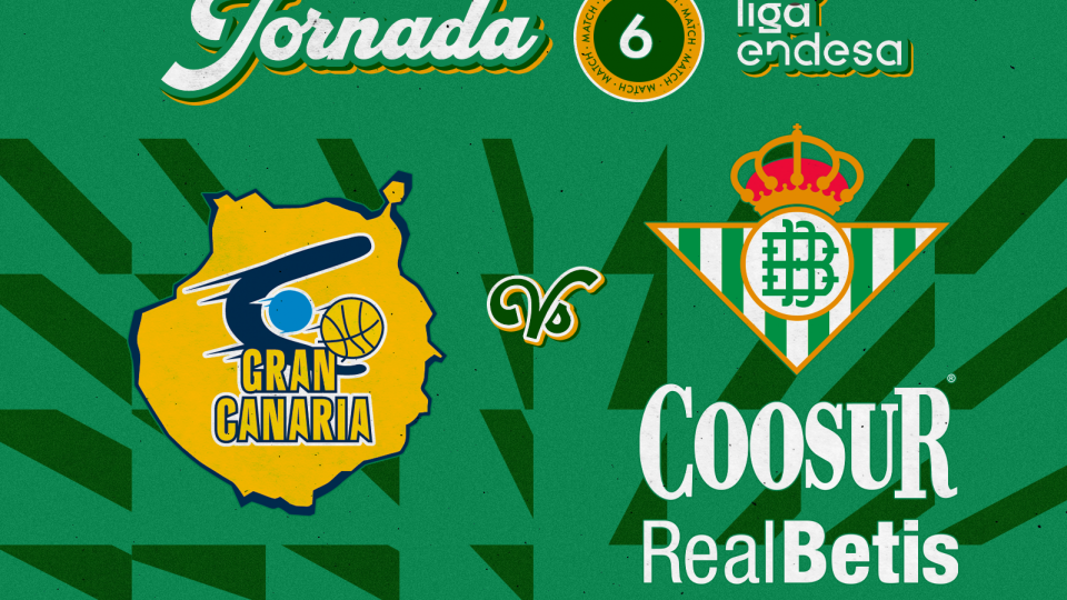 CB Gran Canaria - Coosur Real Betis, domingo 17 de octubre a las 13:00 horas