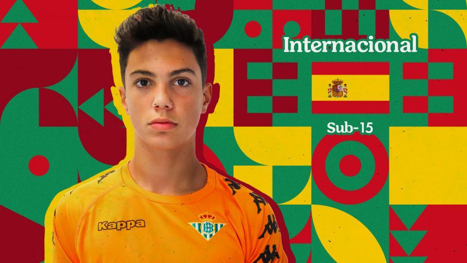 Diego Vicente, convocado por la selección española sub-15