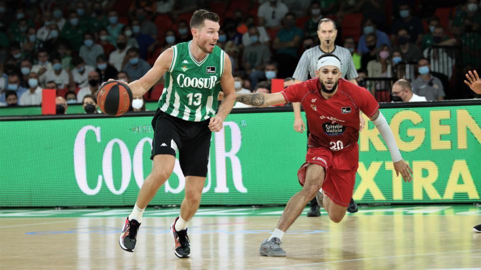 El Coosur Real Betis cae derrotado en San Pablo ante Monbus Obradoiro (76-87)