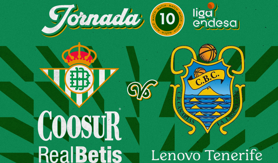 El partido ante Lenovo Tenerife se jugará el domingo 14 de noviembre a las 17:00 horas