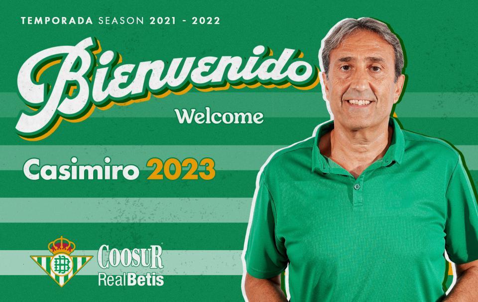 Luis Casimiro, nuevo entrenador del Coosur Real Betis