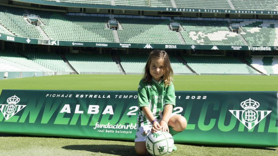 Alba, el Fichaje Estrella será presentada ante la afición en el Benito Villamarín en el Real Betis - Real Sociedad 