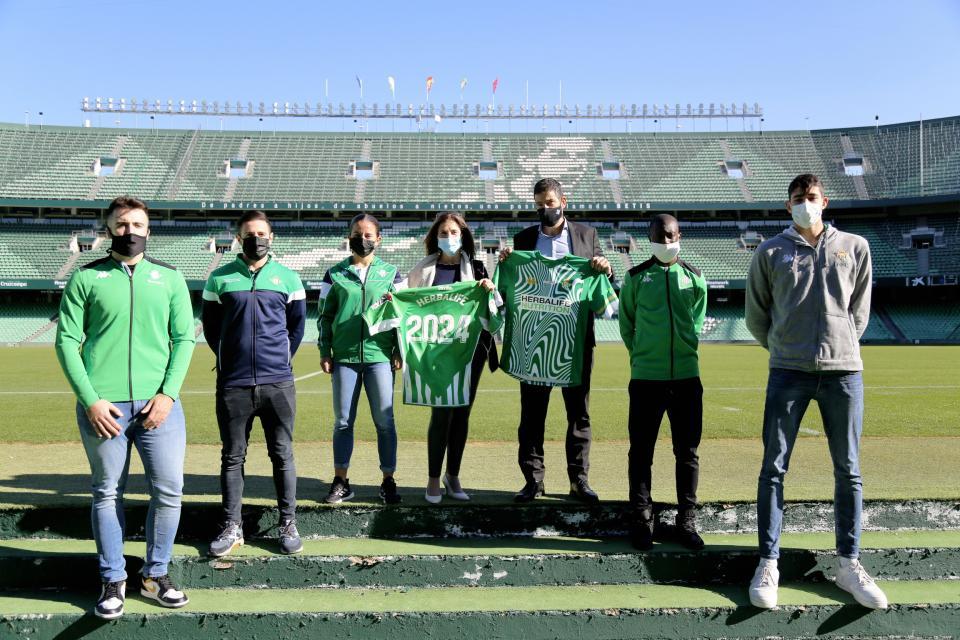 Herbalife Nutrition se suma a la familia del Real Betis Balompié 
