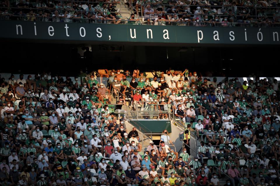 Reducción del aforo y protocolo de acceso para el partido Real Betis-RC Celta