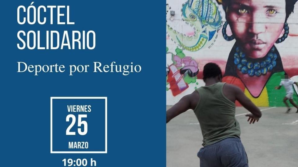La Fundación Real Betis, CEAR y Fútbol Más organizan un cóctel solidario para apoyar a las personas refugiadas 