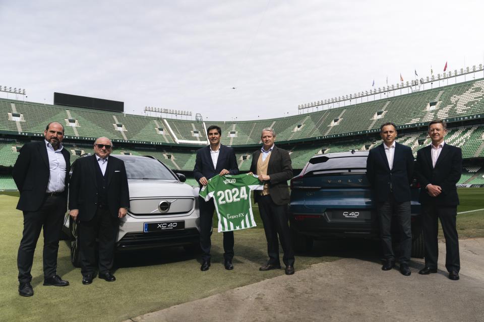 Volvo, vehículo oficial del Real Betis Balompié