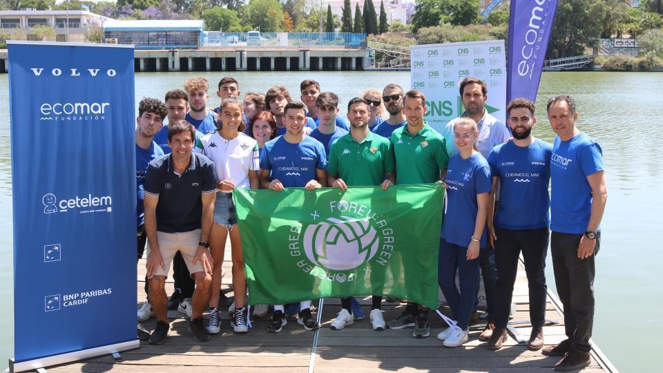 Forever Green, Volvo Cars y Ecomar se unen para la recogida de residuos en el entorno del Guadalquivir 