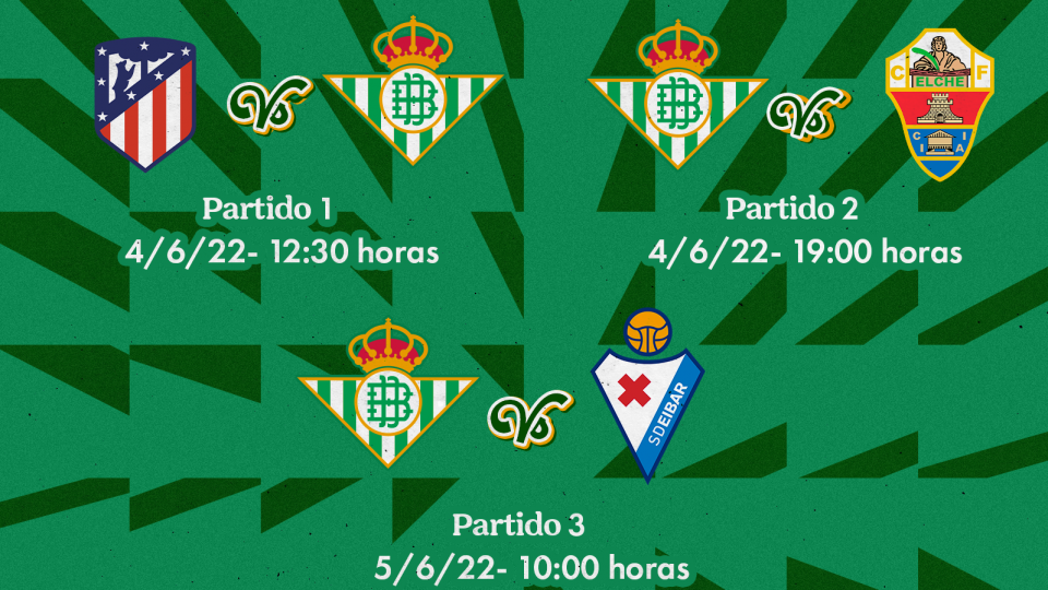Los rivales del Betis Genuine para la última fase de la temporada