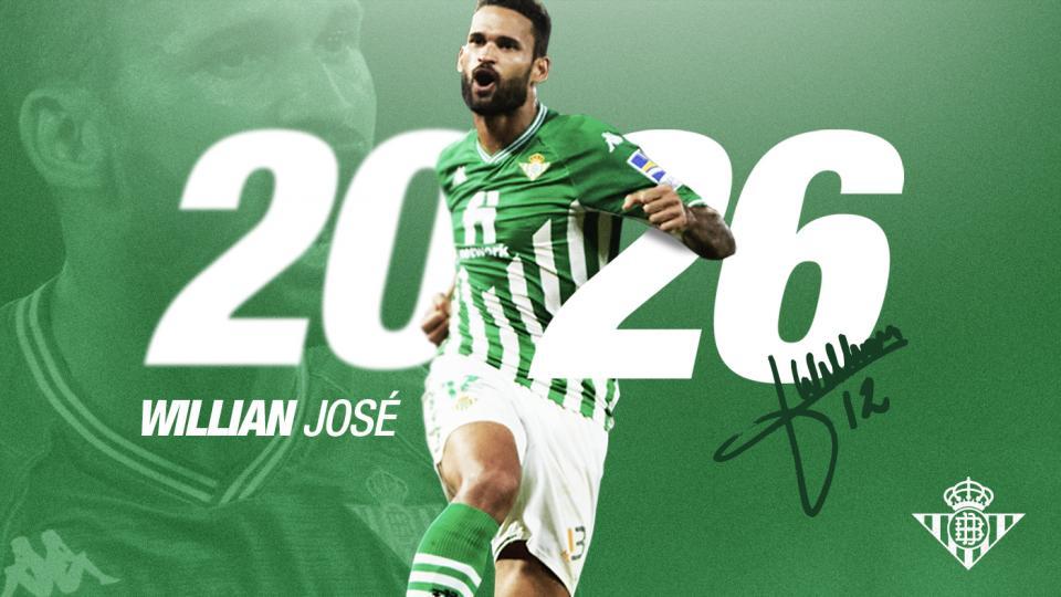 Willian José se convierte en jugador del Real Betis