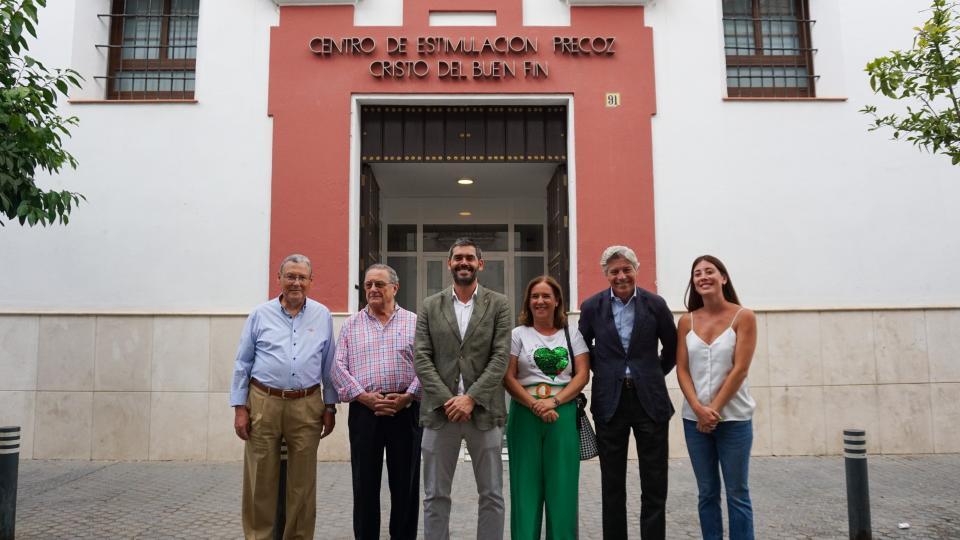 El Real Betis inaugura la sala multisensorial 'Fundación RBB' en el Centro de Estimulación Precoz Cristo del Buen Fin