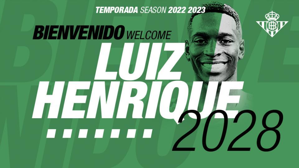 El Real Betis y el Fluminense FC acuerdan el traspaso de Luiz Henrique