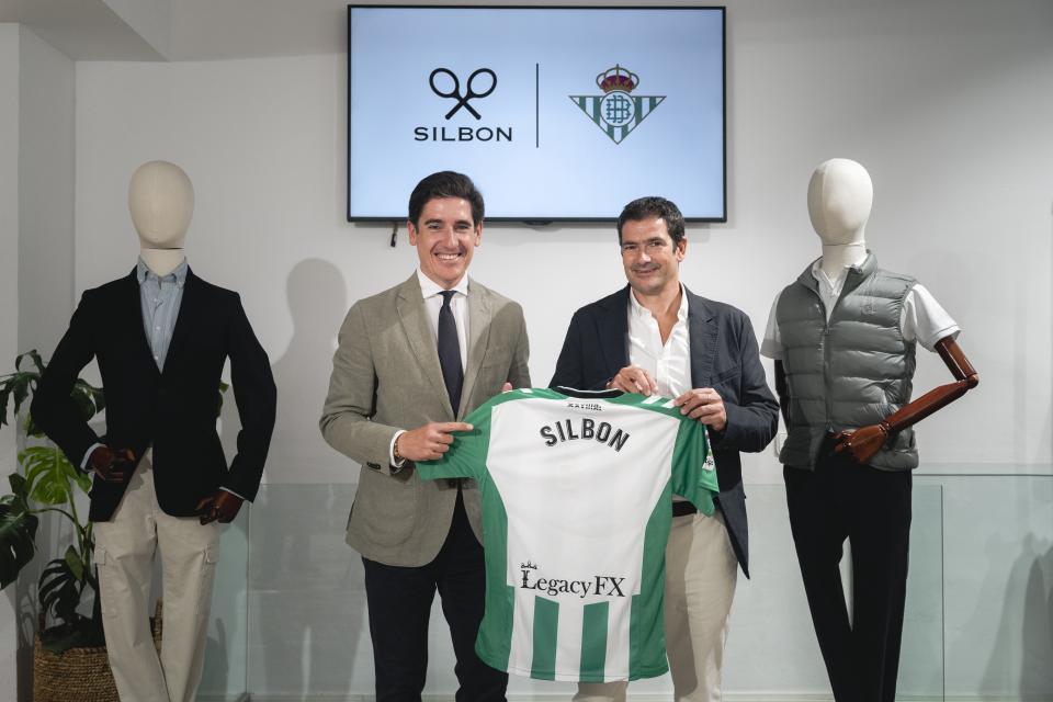 El Real Betis Balompié vestirá la marca Silbon hasta 2025