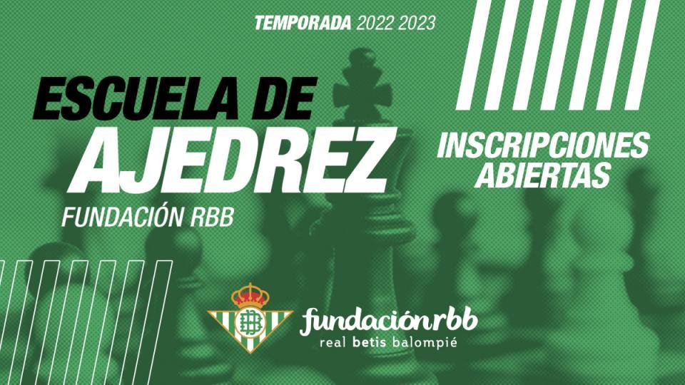 La Fundación Real Betis retoma esta temporada la Escuela de Ajedrez verdiblanca