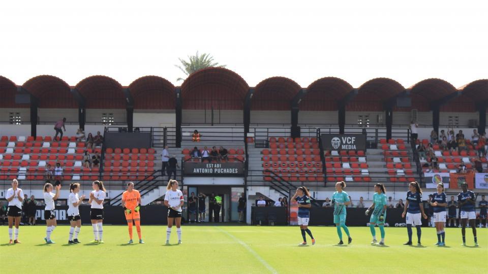 El partido Valencia CF - Real Betis Féminas, aplazado por incomparecencia arbitral