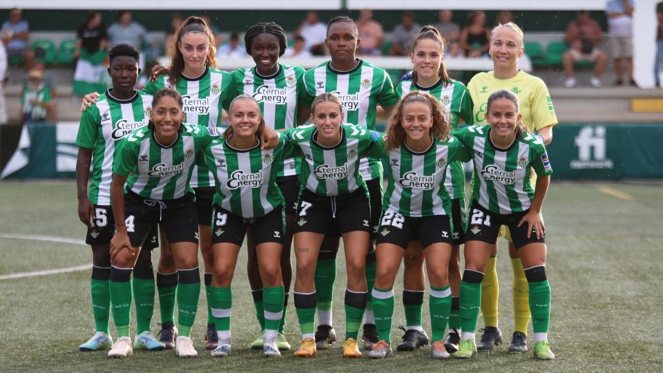 Dispositivo de partido para el Real Betis Féminas - Levante Las Planas
