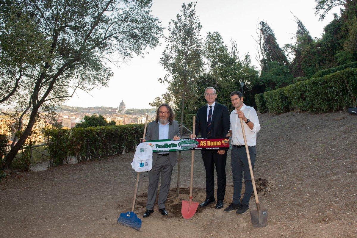El Real Betis lleva Forever Green a Roma 