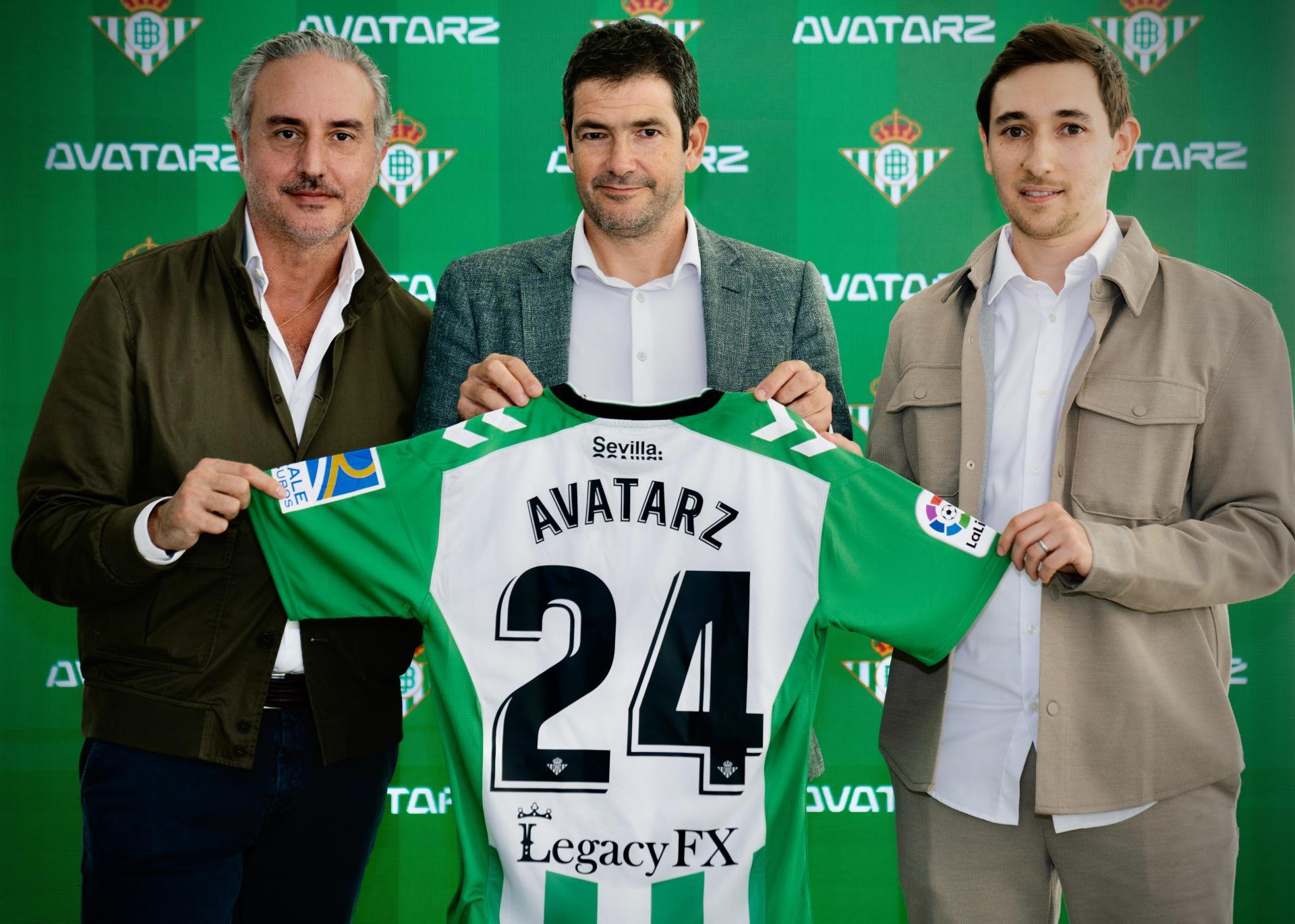 El Real Betis y Avatarz se unen para crear la primera experiencia metaverso en el Estadio Benito VIllamarín