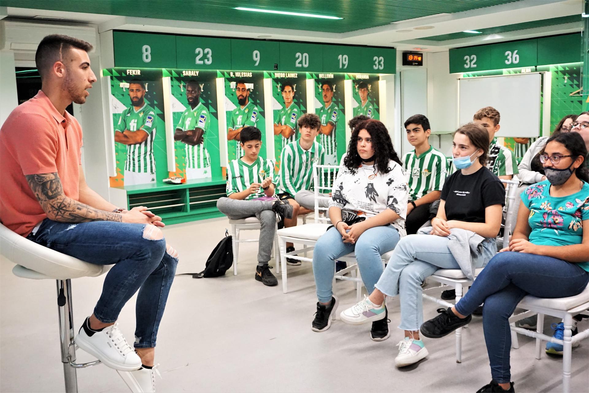 Comienza la III edición de ‘Lecturas en verdiblanco’,  un proyecto de Real Betis Fundación  y la Fundación José Manuel Lara