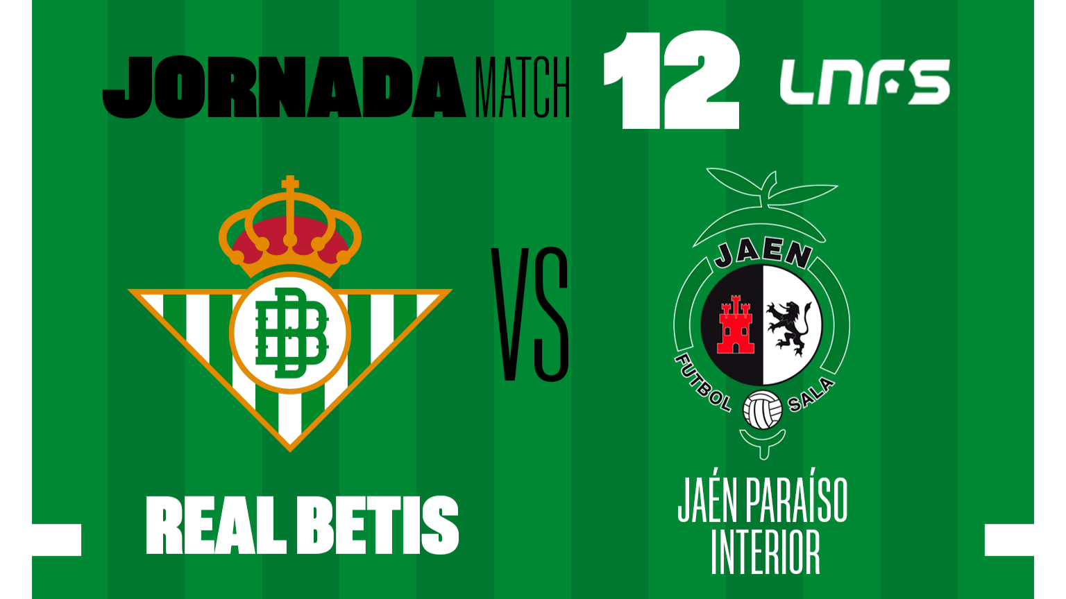 Real Betis Futsal - Jaén Paraíso Interior, martes 6 de diciembre a las 12:00 horas