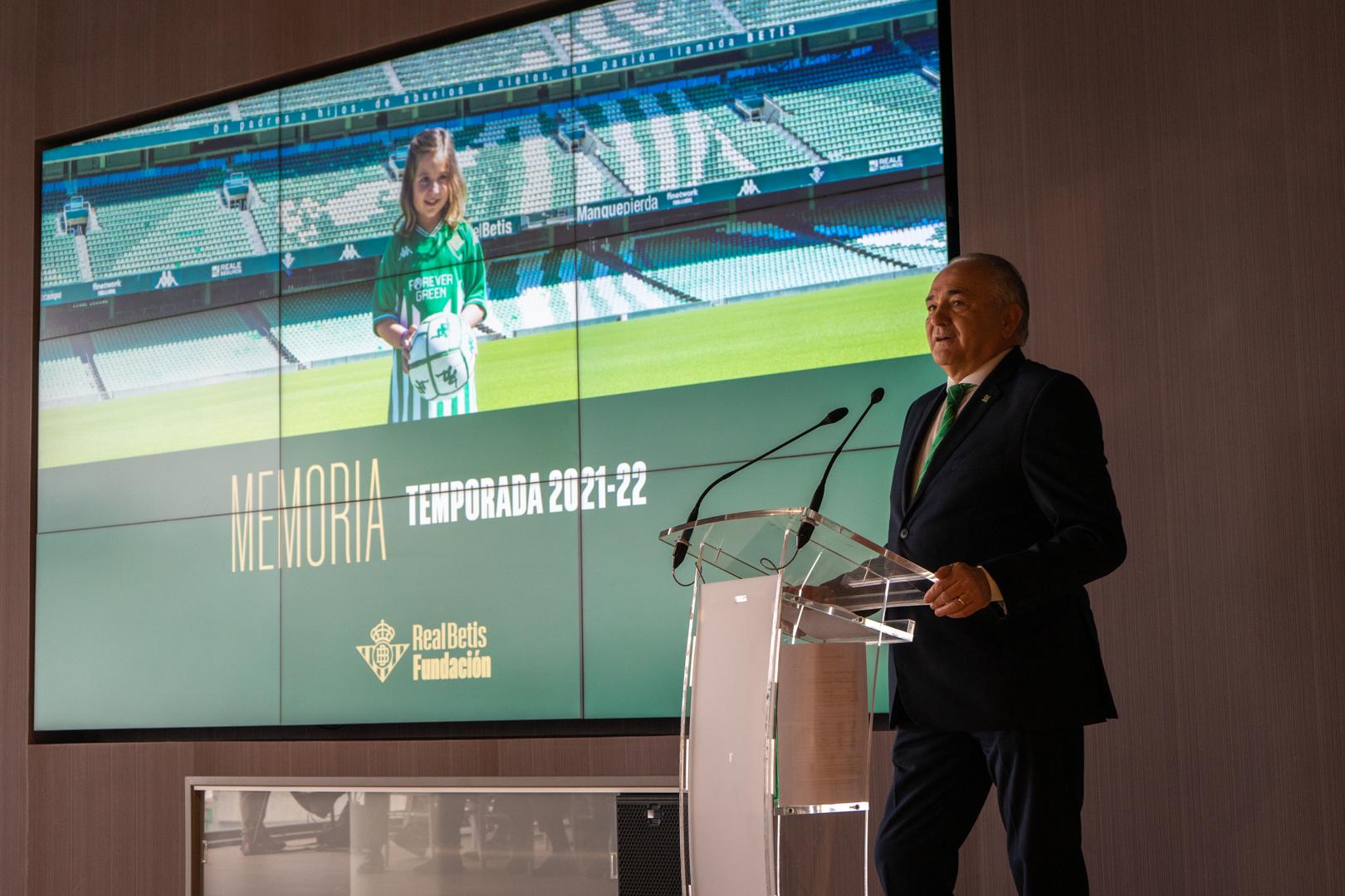 Real Betis Fundación presenta la Memoria de Actividades de su décima temporada