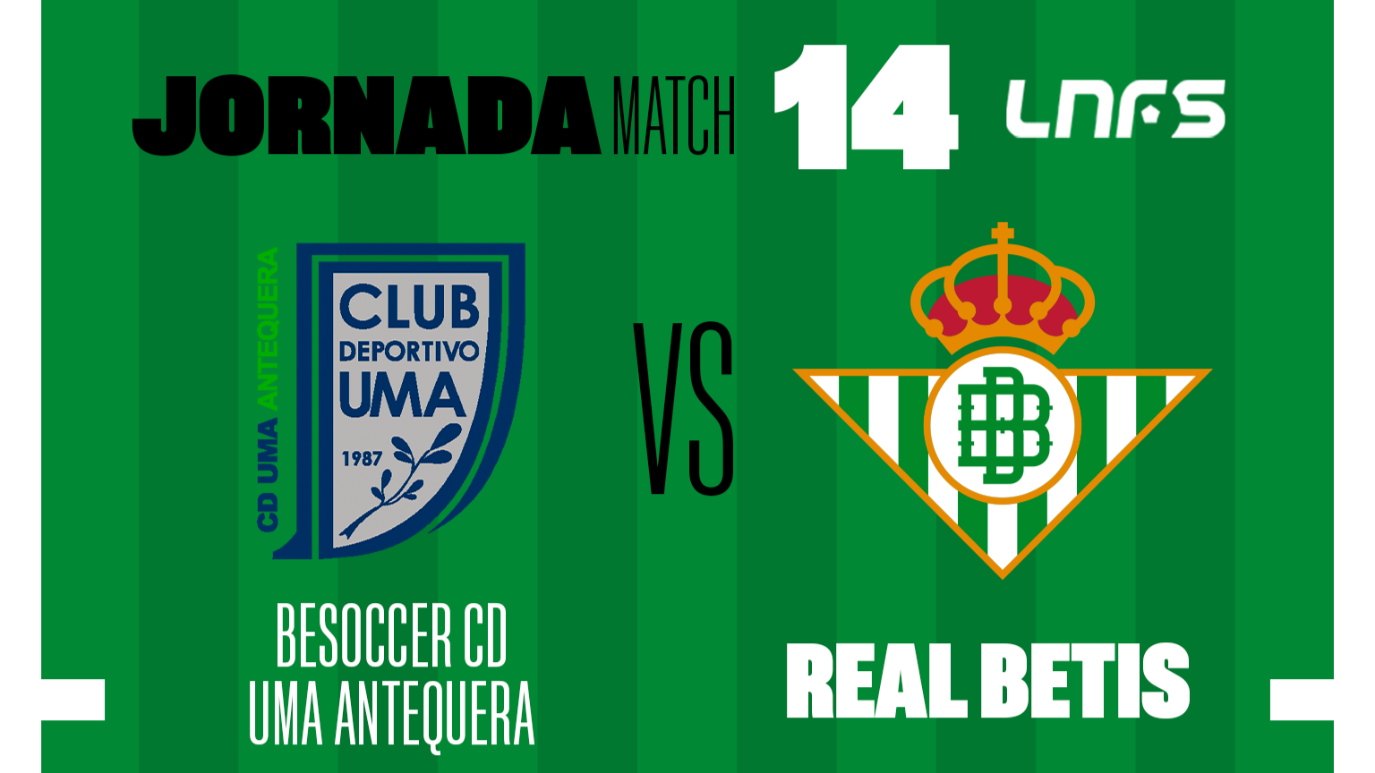 BeSoccer UMA Antequera - Real Betis Futsal, viernes 16 de diciembre a las 20:30 horas