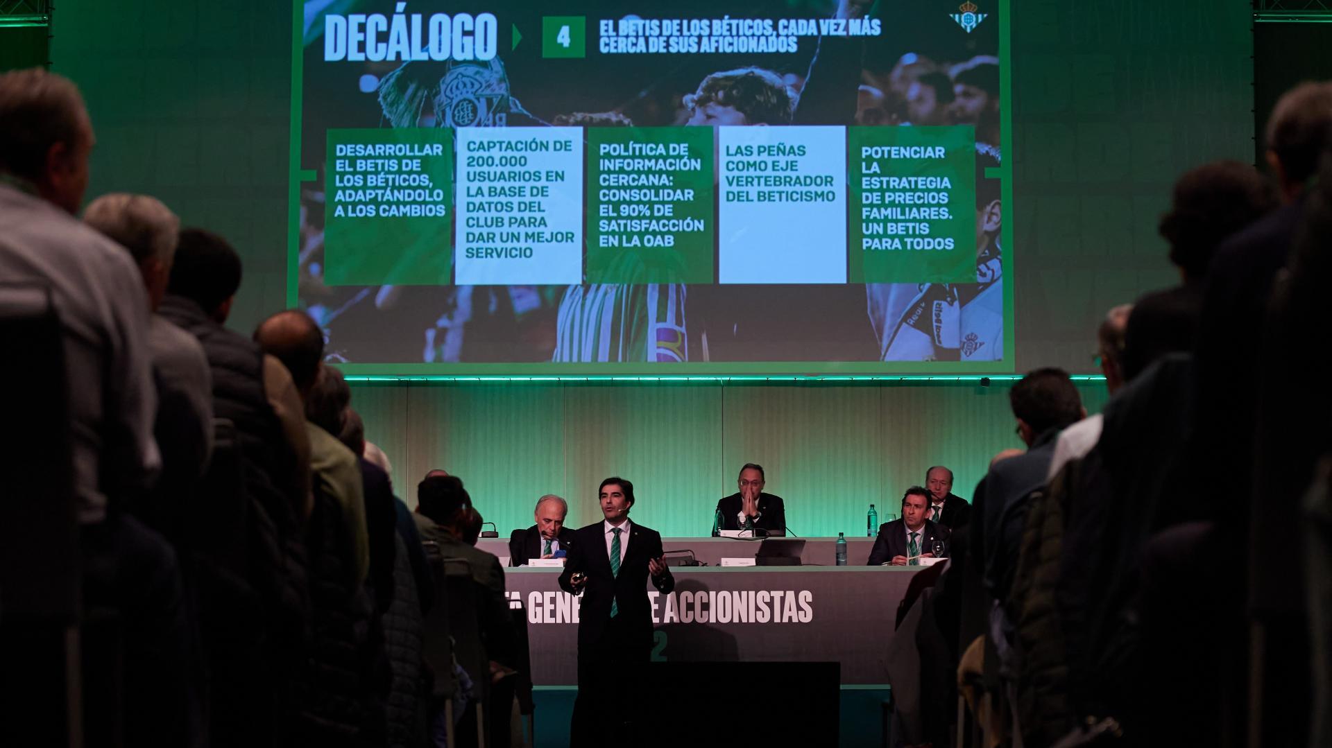 El Real Betis presenta su nuevo Plan Estratégico 2022-2026 