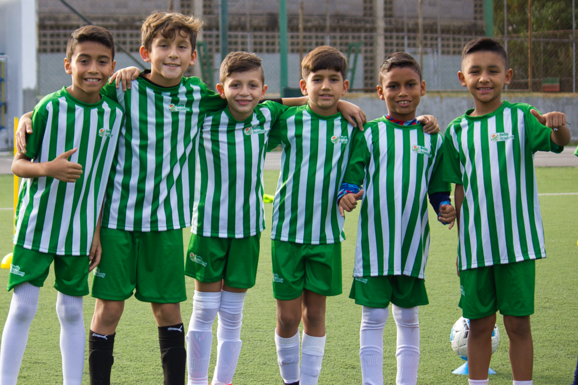 El Real Betis llega Venezuela con la celebración de un campus en Caracas el pasado fin de semana 
