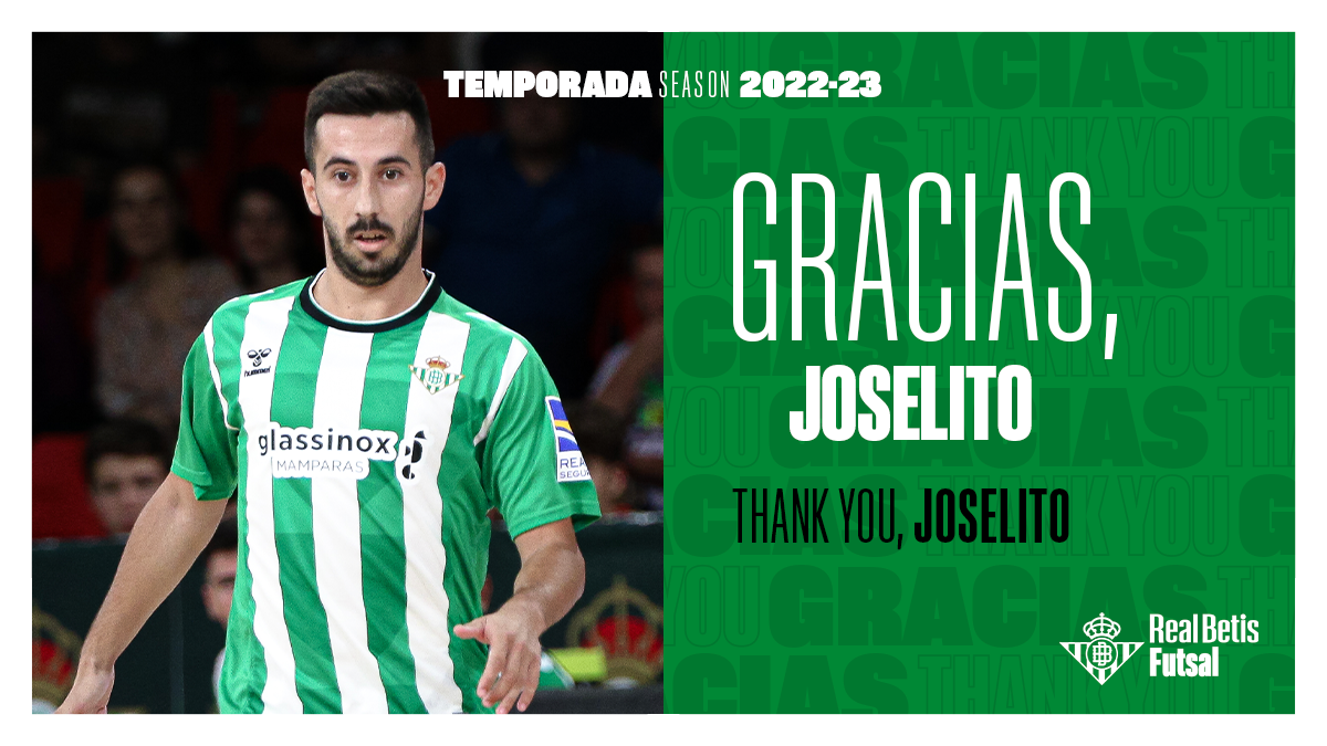 Joselito deja de ser jugador del Real Betis Futsal