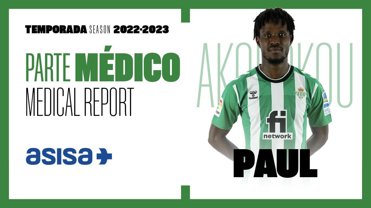 Paul ha sido intervenido con éxito de una apendicitis aguda