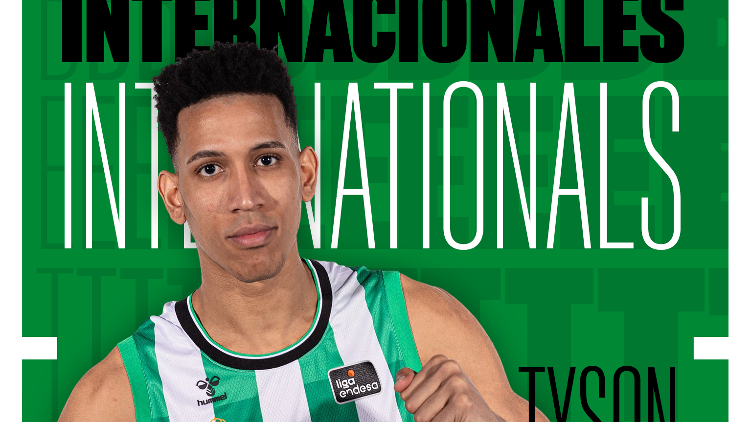 Tyson Pérez, convocado con la selección española para los partidos ante Islandia e Italia