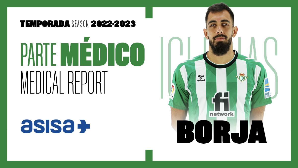 Borja Iglesias ha sido operado con éxito de la rotura del ligamento de un dedo de la mano