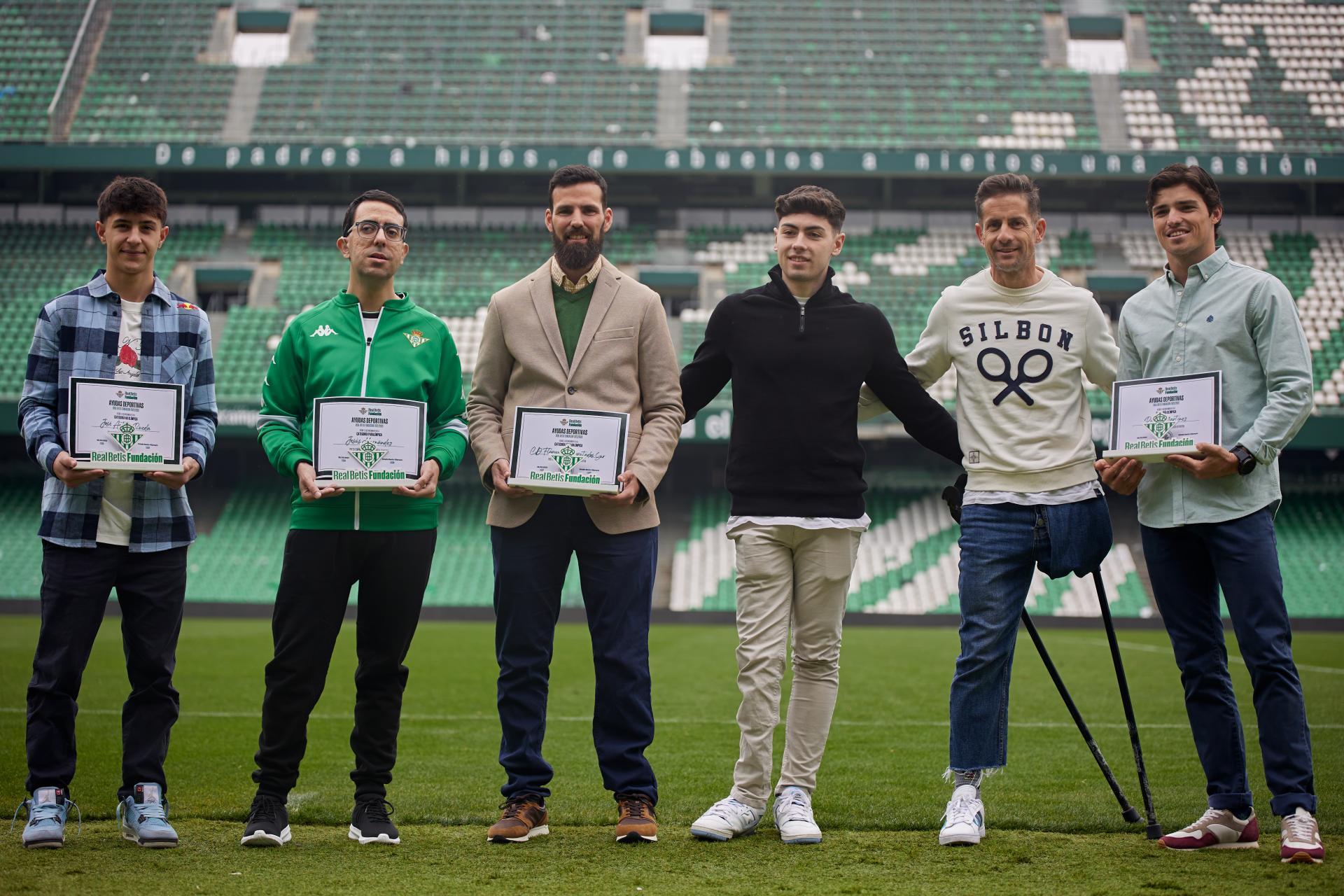La Fundación Real Betis entrega la segunda edición de sus Ayudas Deportivas