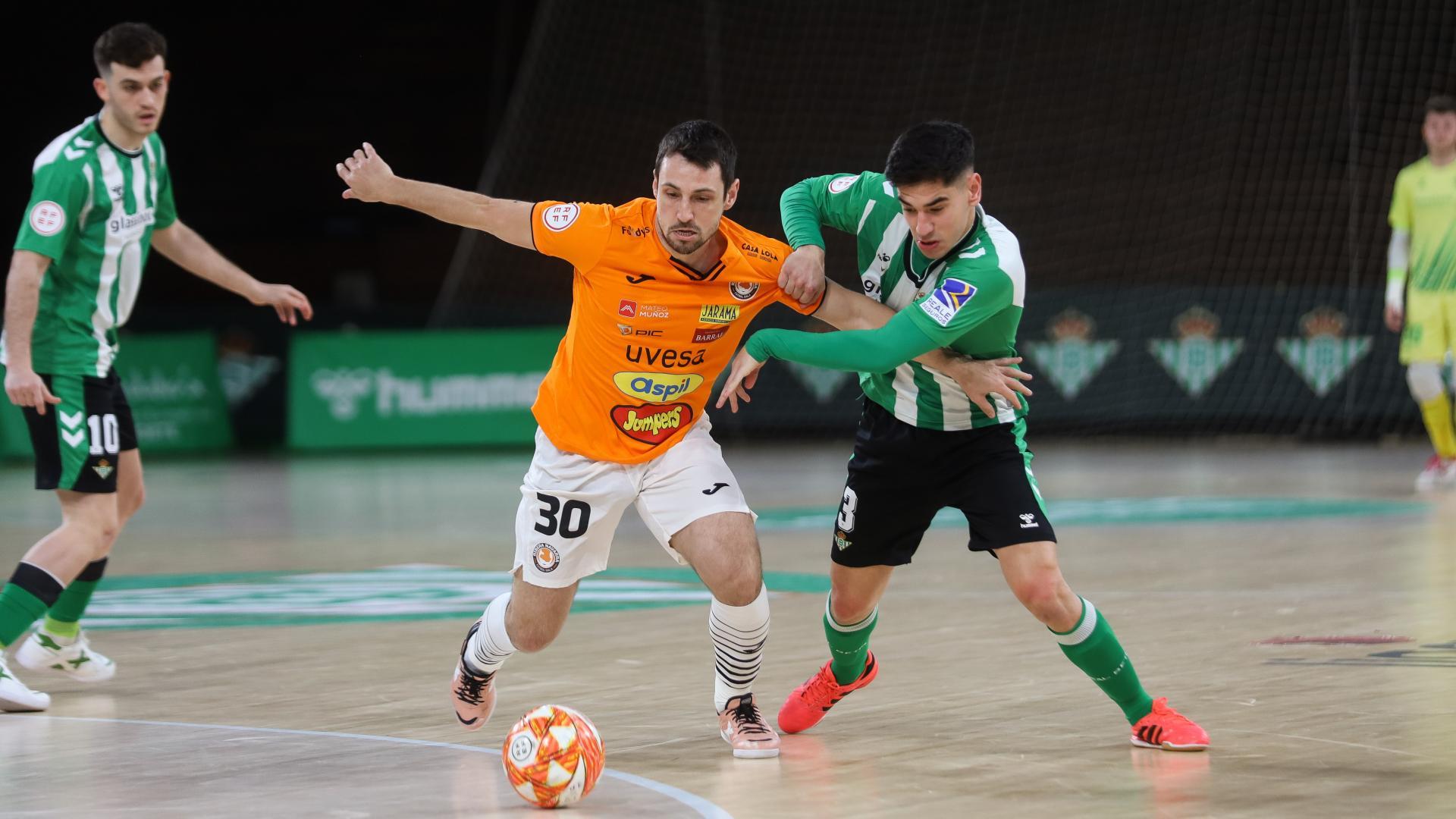 CRÓNICA | El Real Betis Futsal rescata un punto ante Ribera Navarra (3-3)