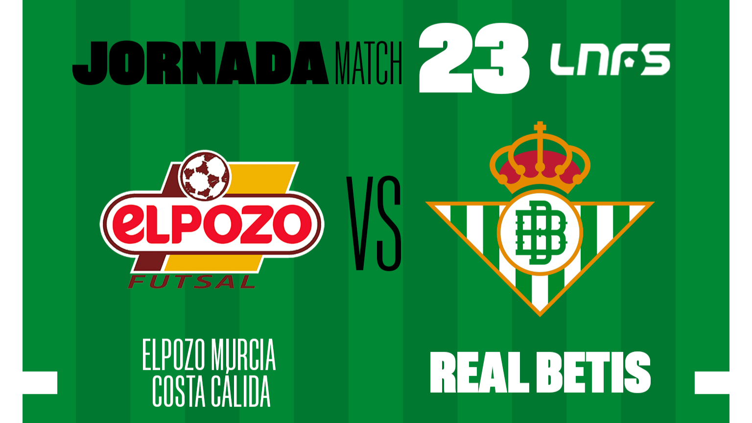 ElPozo Murcia Costa Cálida - Real Betis Futsal, sábado 18 de marzo a las 18:00 horas