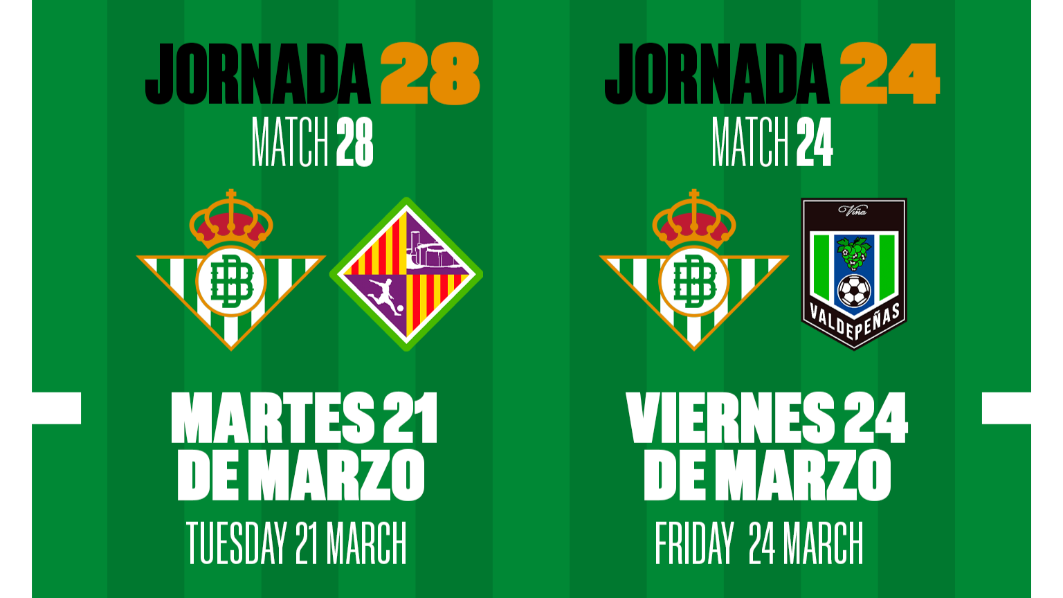 Horarios de los partidos del Real Betis Futsal ante Mallorca Palma Futsal y Viña Albali Valdepeñas