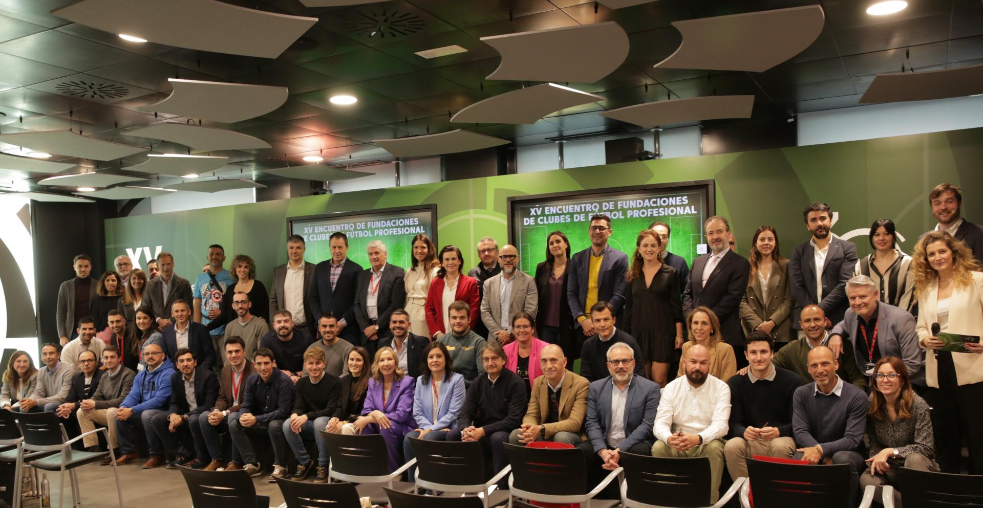 La Fundación Real Betis, presente en el XV Encuentro de Fundaciones del Fútbol Profesional