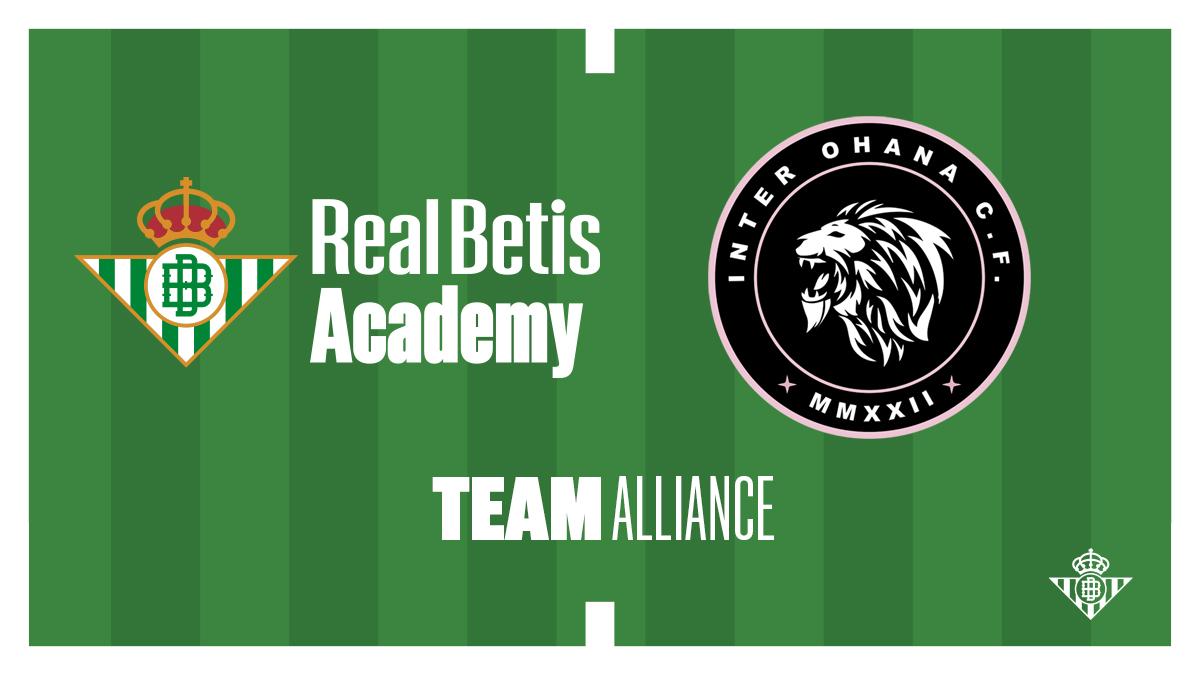 El Real Betis estrena el programa Team Alliance recibiendo al Inter Ohana CF de Hawai