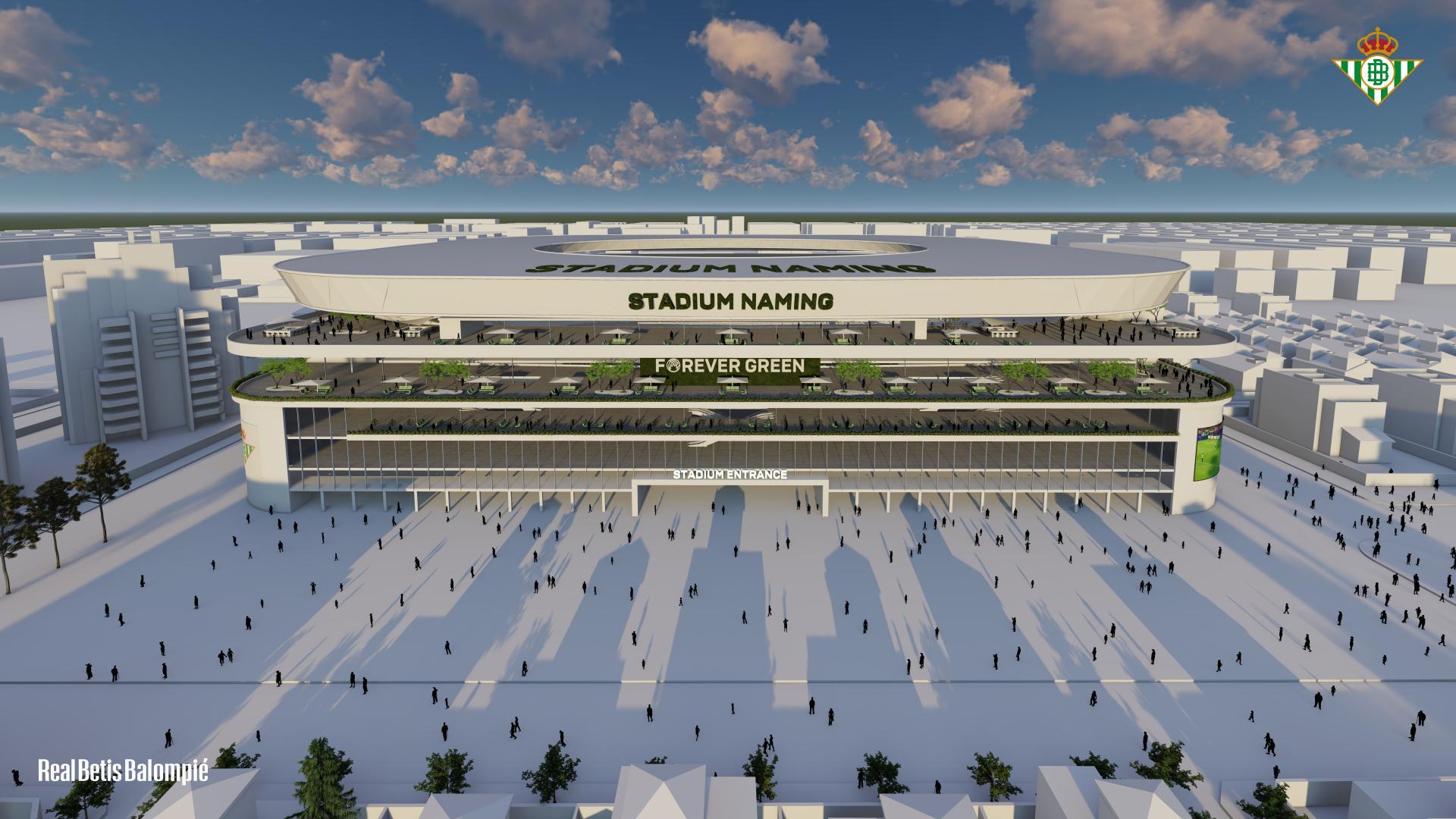 El Real Betis ha recibido 30 propuestas para el concurso internacional del Nuevo Estadio