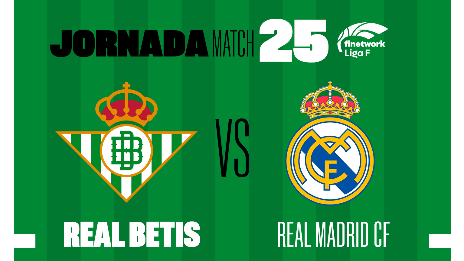 Real Betis Féminas - Real Madrid CF, domingo 26 de abril a las 18:00 horas