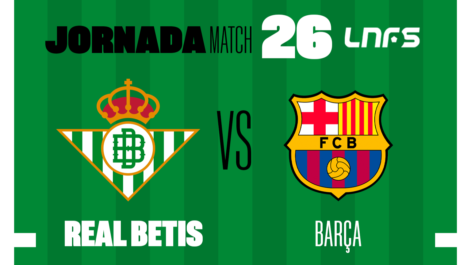 Real Betis Futsal - Barça, sábado 22 de abril a las 13:00 horas